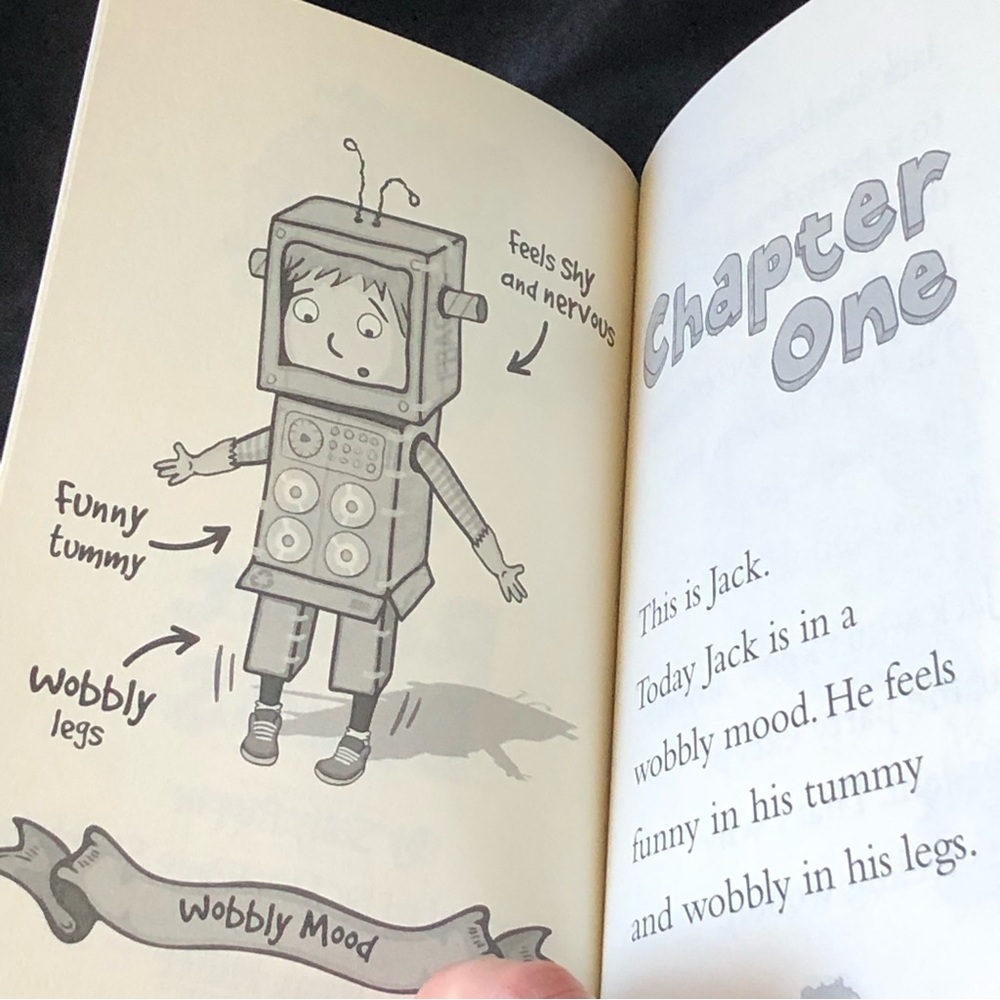 🎉NWT Hey Jack! Book “The Robot Blues” by: Sally Rippin Readers age 5-7yr - Picture 4 of 6